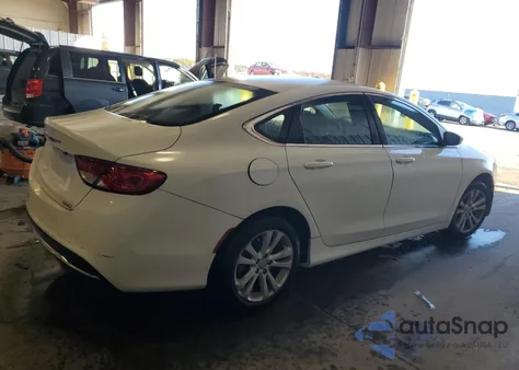 2015 Chrysler 200 Limited z USA, uszkodzony, nr VIN 1C3CCCAB3FN751616